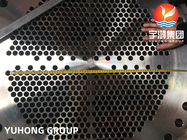 ASTM A182 F316L Tubo de chapa de aço inoxidável Cambio de calor tubular