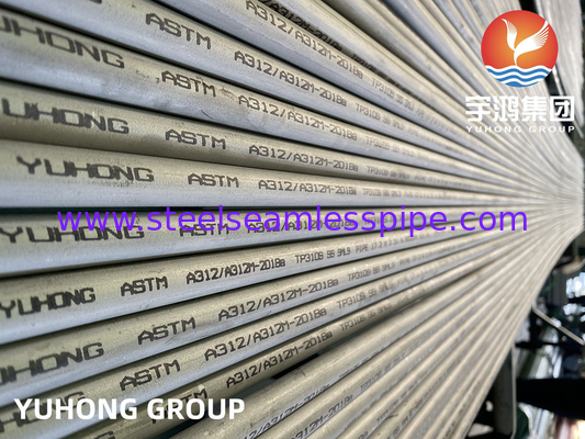 ASME SA2312 TP310S | ASTM A312 TP310S TP310H 310S 310MoLN Tubo de Aço Inoxidável para Indústria de Petróleo e Gás
