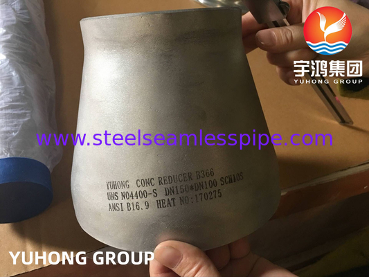 ASTM B366 UNS N04400, Monel 400 para solda de topo, acessórios para tubos de aço de liga de níquel, cotovelos, redutores