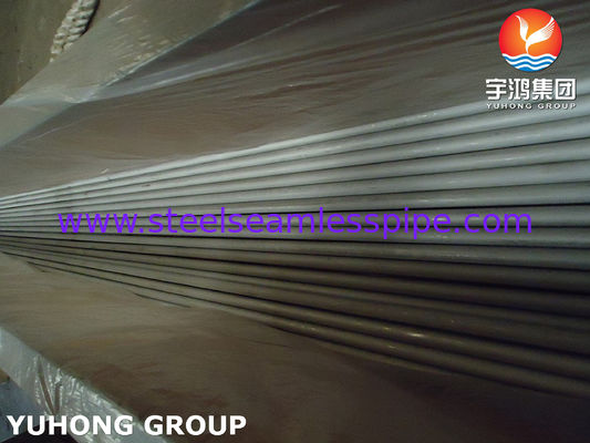 Tubo de trocador de calor Tubo sem costura de aço inoxidável Tubo de aquecimento em picles durável para sistema de arrefecimento