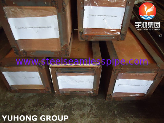 Tubo de trocador de calor Tubo sem costura de aço inoxidável Tubo de aquecimento em picles durável para sistema de arrefecimento