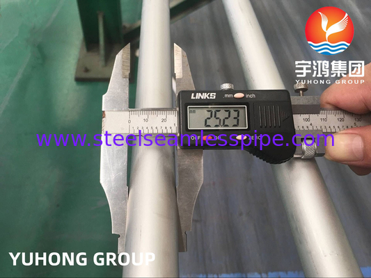 ASTM B444 liga 625 (UNS N06625) Tubo sem costura para trocador de calor