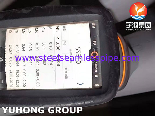 ASTM A312 TP310S Tubo Sem Costura de Aço Inoxidável Austenítico para Trocador de Calor