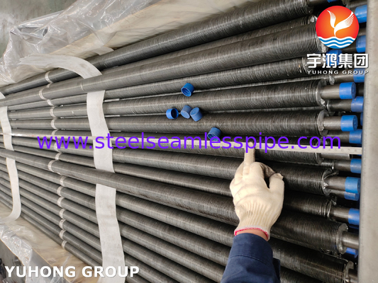 Tubo Finned espiral ASTM A179 de G para o calor Exchager NDT do condensador disponível