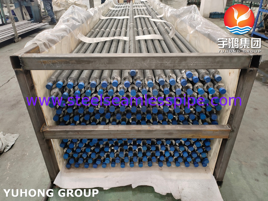 Tubo Finned espiral ASTM A179 de G para o calor Exchager NDT do condensador disponível