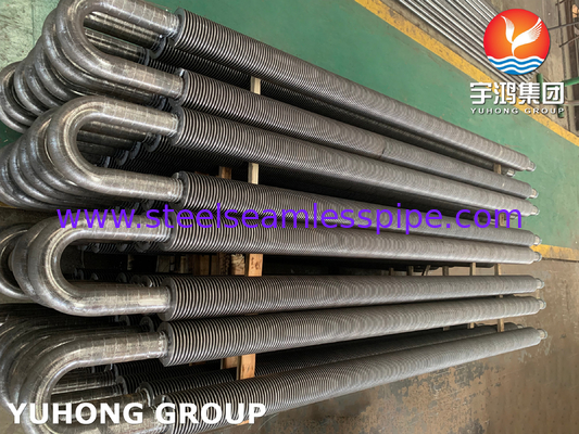 ASTM A106 Gr.B Tubos de aço carbono HFW U Bend Fin para serviço de alta pressão