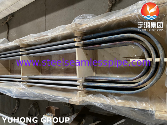 Tubos de trocador de calor duplex sem costura de aço inoxidável ASTM A789 / ASME SA789 S32205