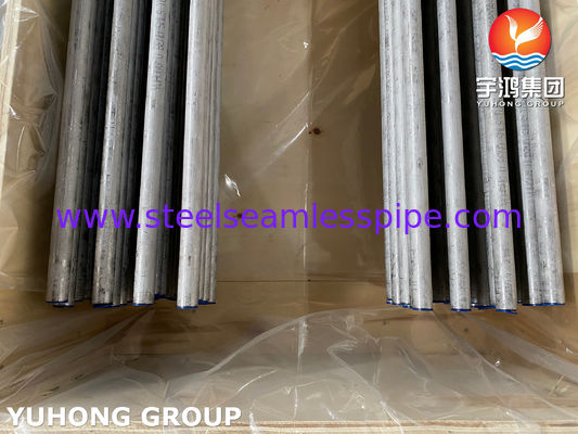ASME SA789 S32205 Tubos de trocador de calor duplex sem costura de aço inoxidável
