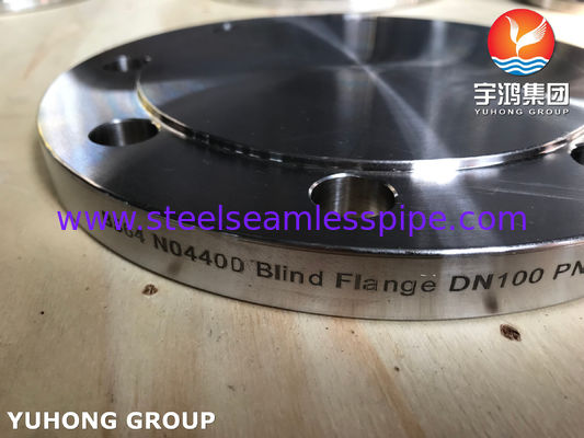 Monel 400 Flange ASTM B564 UNS N04400 Nickel Alloy Blind Flange Forjado Flange de Tubo