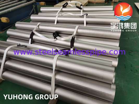 ASTM B514 Inconel 800H UNS N08800 Tubo soldado de liga de níquel de inconel para processamento de gás