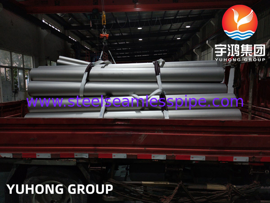ASTM B514 Inconel 800H UNS N08800 Tubo soldado de liga de níquel de inconel para processamento de gás