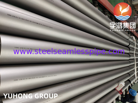 ASTM B514 Inconel 800H UNS N08800 Tubo soldado de liga de níquel de inconel para processamento de gás