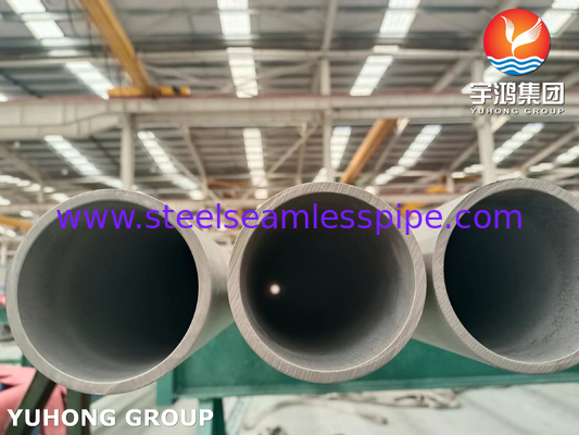 ASTM A790 S31803, S32750, S32205, S31254 Tubos duplex de aço para aplicações industriais