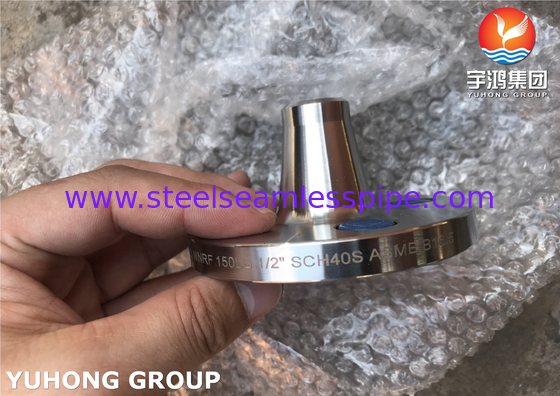 Flancas de aço super duplex ASTM A182 F53, UNS S32750 Flange de pescoço de solda, RF, FF, B16.5