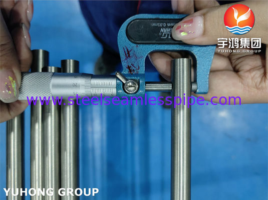 ASTM B622 UNS N10276 2.4819 Hastelloy C276 Tubo de liga de níquel sem costura