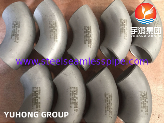 Hastelloy C276 ASTM B366 N10276 Acero de liga de níquel, tubos soldados com extrusão de cotovelo B16.9