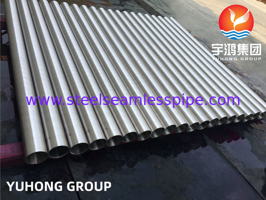 ASME SB163 UNS N06601 (Alloy601) Tubo sem costura de aço de liga de níquel