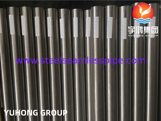 ASME SB163 UNS N06601 (Alloy601) Tubo sem costura de aço de liga de níquel