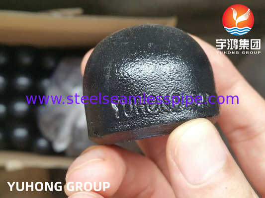 Fittings para tubos de extrusão de aço carbono com tampa final ASTM A234 WPB