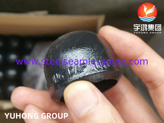 Fittings para tubos de extrusão de aço carbono com tampa final ASTM A234 WPB