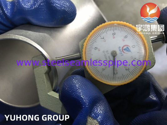 ASTM A815 WP-S UNS S32750 S32760 Cotovelo 90DEG LR 2 '' SCH10S Tubos de gás e óleo, ar, vapor, gás de petróleo, água B16.9