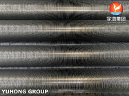 Tubos de pinças de alumínio incorporados de tipo ASTM A210 A1 G, tubos de pinças de trocador de calor