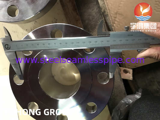 ASTM A182 F51 Duplex Steel Forged Weldneck Flange RF B16.5 para petróleo e gás