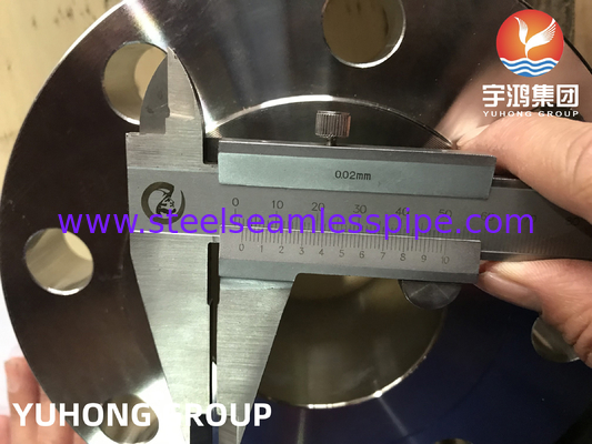ASTM A182 F51 Duplex Steel Forged Weldneck Flange RF B16.5 para petróleo e gás