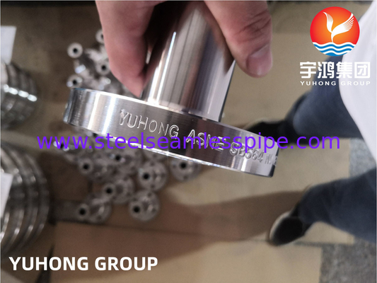 ASME SB564 Monel 400 (UNS N04400, 2.4360) Flange de pescoço de solda longa de liga de níquel