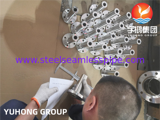 ASME SB564 Monel 400 (UNS N04400, 2.4360) Flange de pescoço de solda longa de liga de níquel