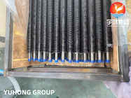 ASTM B163 N04400 Tubo de pinças de aço de liga de níquel de tipo G incorporado para fornos de abeto