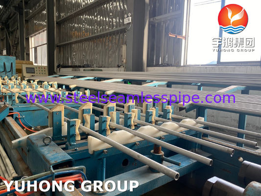 ASTM A213 TP321 1.4541 S32100 Tubo de trocador de calor de aço inoxidável em conserva Recheado