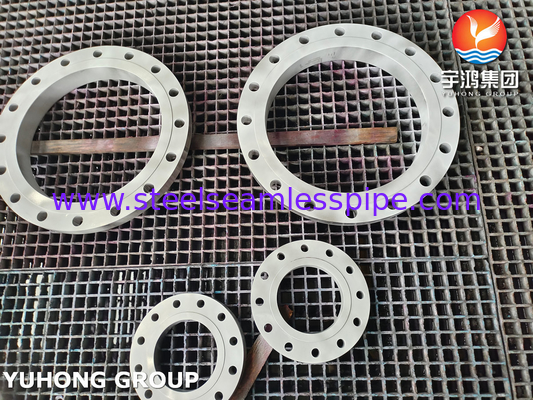 Tratamento de água, ASTM A182 F904L, N08904 Flanca de aço inoxidável deslizante, face elevada, B16.5