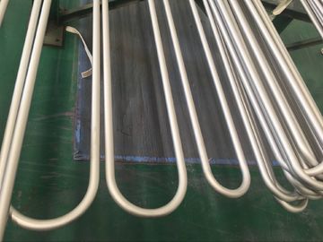 Tubo sem emenda da curvatura de ASTM B444 Gr.2 INCONEL 625 U para a aplicação 100% UT & E & GH do permutador de calor