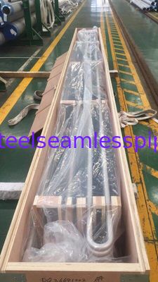 ASME SA213/SA213M-2013a, tubo de aço inoxidável 19,05 milímetro X 1.65MM da curvatura de TP904L/UNS NO8904 U