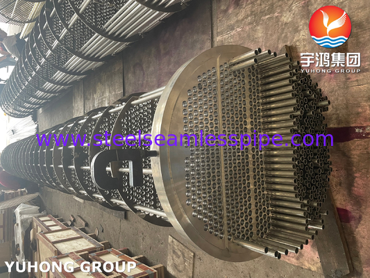 ASME Sec VIII U Stamp TP316L SS Tube Bundle Resistente a Cloretos NACE MR0175​