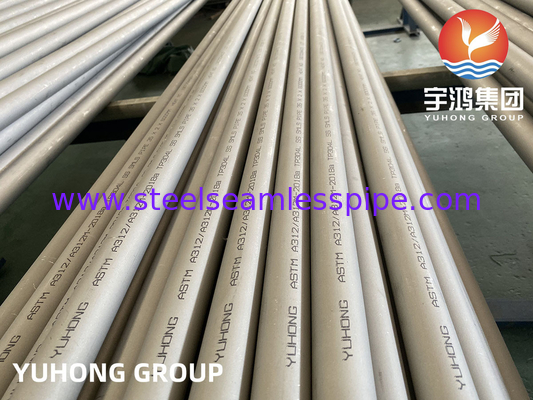 ASME SA213 TP316L 35x2x8000MM Tubo de caldeira em conserva sem costura para trocadores de calor