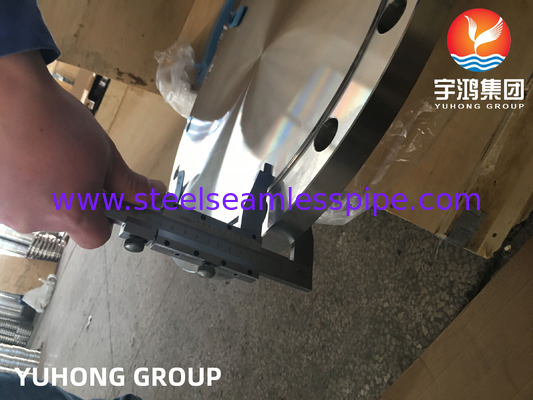 Flange cega de aço inoxidável ASTM A182 F304 SUS304 com ressalto B16.5