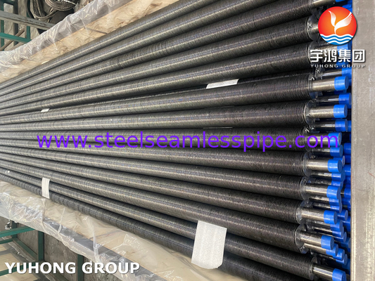 Tubos G-Fins incorporados, ASME SA210 Gr A1 para instalações de energia e aplicações petroquímicas