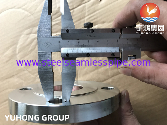 Flange de Aço Inoxidável ASTM A182 F316L para Indústria Química, Alimentícia e Farmacêutica
