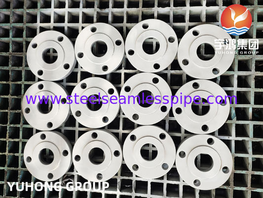 Flange de Aço Inoxidável ASTM A182 F316L para Indústria Química, Alimentícia e Farmacêutica