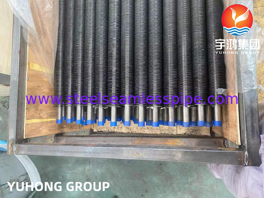 Asme Sb163 Monel 400 liga de níquel Ss Tubos finos com barbatanas de alumínio tipo G