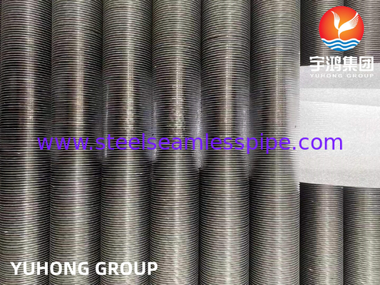 Asme Sb163 Monel 400 liga de níquel Ss Tubos finos com barbatanas de alumínio tipo G