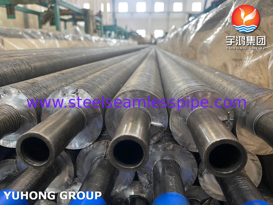 Tubo Base ASME SA210 GR.A1 Al1060 G-Fin OD 16-63mm para Aquecedores Petroquímicos