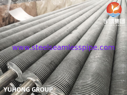 Tubos de alumínio com nadadeira com tipo de nadadeira G/L/KL/HFW e tubo de base personalizado OD para transferência de calor eficiente