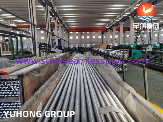 Tubo aletas personalizado com material de aleta de alumínio e múltiplos tipos de aletas para aplicações em trocadores de calor e condensadores