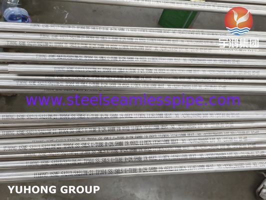 SA213 TP304 Tubos de aço inoxidável sem costura U BEND BRIGHT ANNEALED