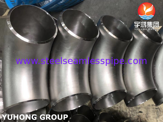 ASTM A815 S31803 Tubos de aço duplex com encaixe de cotovelo 90 deg B16.9