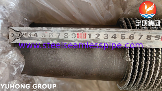 ASME SA335 P9 11CR Tubos de barbatanas serradas de aço ligado para transferência de calor