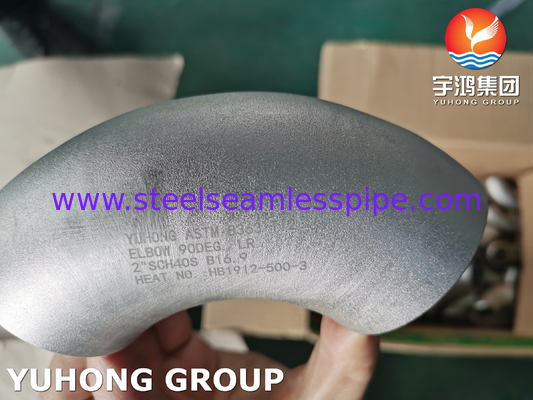 ASTM B363 Ti2 R50400 3.7035 Acero ligado a titânio acoplado B16.9